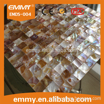 20x20mm natural dream color mother of pearl shell couch mosaic tile